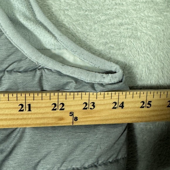 Nike Vest Mens XL Gray Puffer Sideline Hyperwarm Full Zip Running 865975-012 - Picture 8 of 11